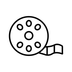 Movie Reel Vector Icon