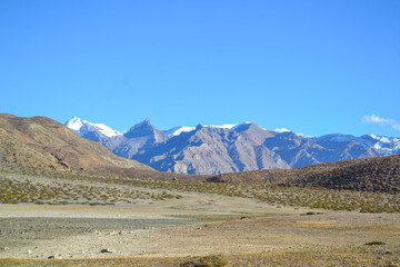 Fototapeta premium Mystical Spiti Valley: The Hidden Gem of the Himalayas