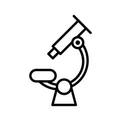 Microscope Vector Icon