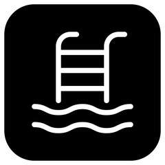 Editable swimming pool vector icon. Part of a big icon set family. Perfect for web and app interfaces, presentations, infographics, etc