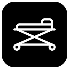 Editable stretcher vector icon. Part of a big icon set family. Perfect for web and app interfaces, presentations, infographics, etc