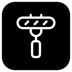 Editable barbecue vector icon. Part of a big icon set family. Perfect for web and app interfaces, presentations, infographics, etc