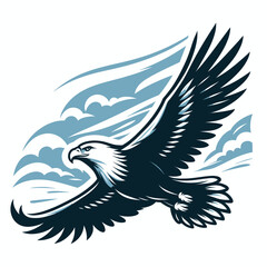 Obraz premium eagle in flight