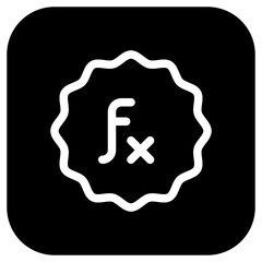 Fototapeta premium Editable funtion, effect vector icon. Part of a big icon set family. Perfect for web and app interfaces, presentations, infographics, etc