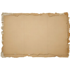 Authentic Vintage Torn Paper Texture for Creative Projects