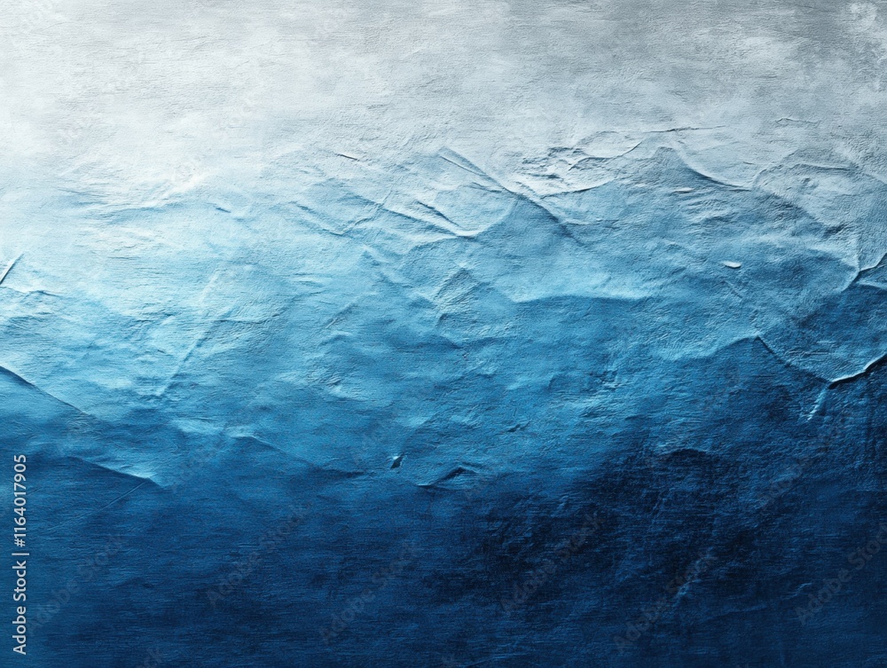 Aufkleber A textured gradient background transitioning from light to dark blue.