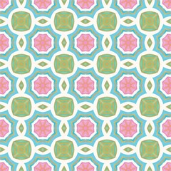 Pastel Textured Stylized Floral Geometric Background Pattern suitable for both digital and print projects, 100% Seamless design (can be scaled to  cover any surface without it disrupting the pattern)