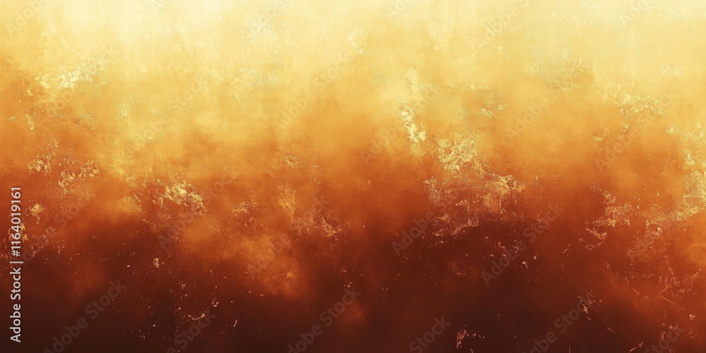 Poster Abstract warm gradient with textured patterns, evoking a sense of depth and atmosphere.
