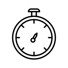 Stopwatch Vector Icon