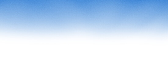 Grainy sky blue gradient blue white and noise texture effect banner in the background