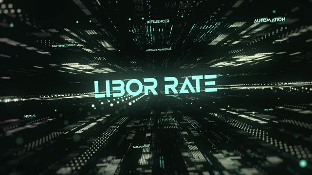 Digital Data Technology Word LIBOR RATE