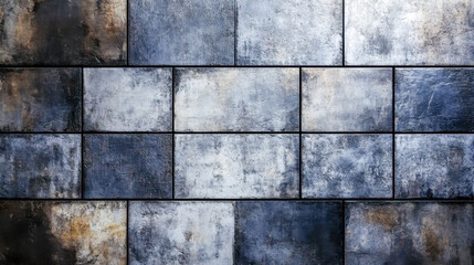 Fototapeta premium Ceramic tiles showing a concrete texture in industrial style design