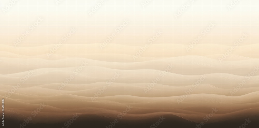 Poster a soft gradient of earthy tones creates a serene, abstract landscape effect.