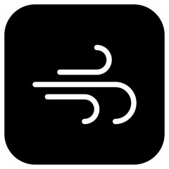 Editable blowing wind vector icon. Part of a big icon set family. Perfect for web and app interfaces, presentations, infographics, etc