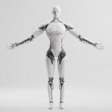 robot T-pose