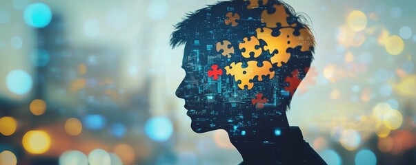 Mind Puzzle:  A Digital Representation of Cognitive Processes and Problem Solving in the Modern World