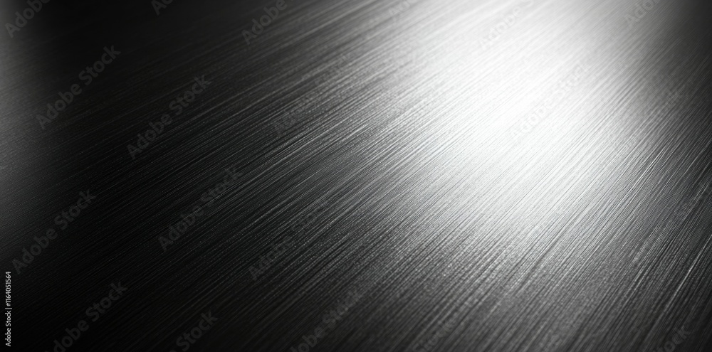 Poster A smooth, reflective surface with subtle light gradients and linear textures.