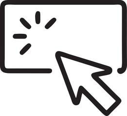 isolated Click icon Vector,Click design , Click set  for logo ,Vector illustration, Vector Graphic,Click design EPS 10 , clip art work,