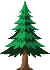 isolated Pine tree Vector,Pine Tree silhouette, Pine Tree set  for logo ,Vector illustration, Vector Graphic,Pine Tree EPS 10 , clip art work,