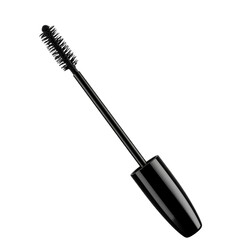Heart Shaped Mascara Wand with Sleek Black Handle for Flawless Lashes