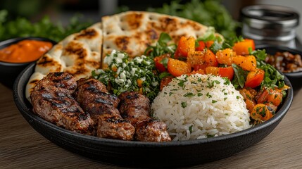 Fototapeta premium Delicious Plate of Food