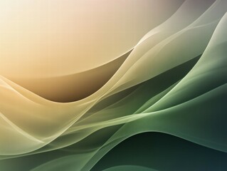 Fototapeta premium Abstract waves in soft colors create a serene and fluid visual experience.