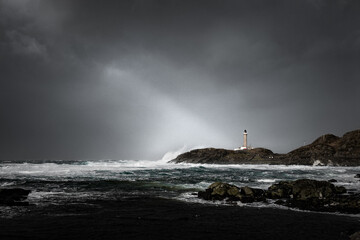 Ardnamurchan Lighthouse during a Storm