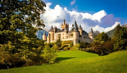 Obraz premium Generated fairy tale land fairy tale land