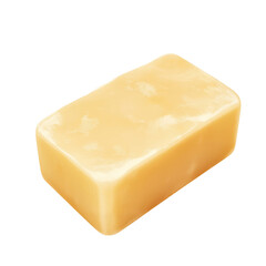 Vintage Illustration of a Classic Bar of Soap