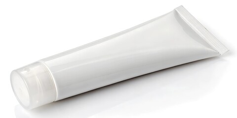 Cosmetic tube, Blank Cosmetic product branding mockup, face wash tube, cream tube