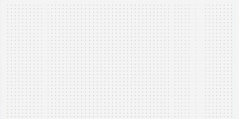 Vector Panorama Drafting Paper with Graphic Regular Dots Grid Background for Web and Design Projects






