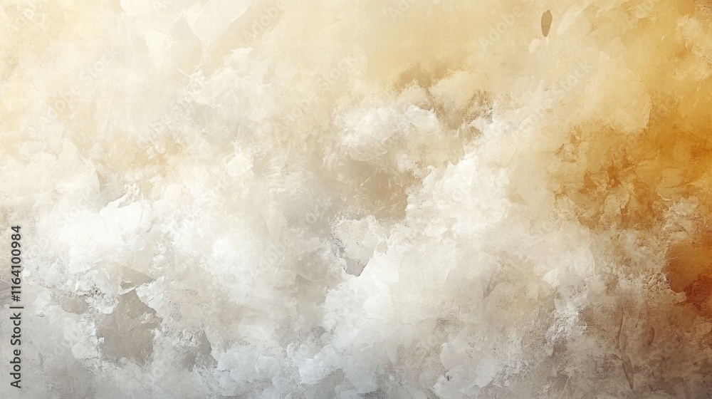 Poster A soft, abstract gradient blending warm and cool tones, creating a serene background.