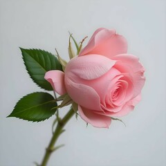 Stunning Pink Rose - Symbol of Grace and Love