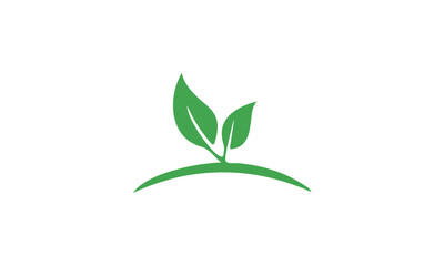 green leaf logo