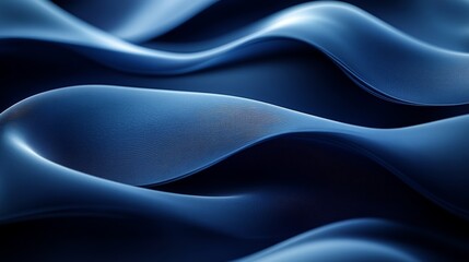 Obraz premium Abstract Blue Waves Background