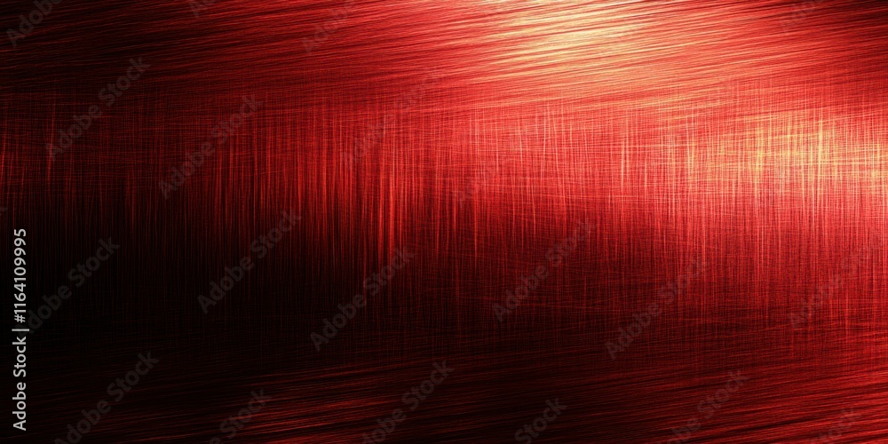Poster a textured red background with a brushed metallic finish, suitable for graphic design.