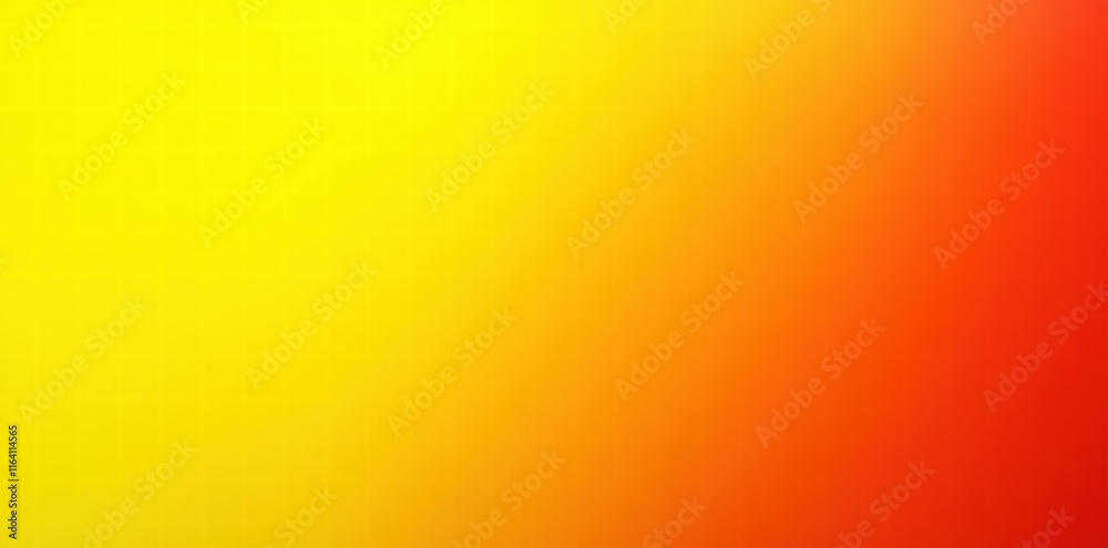 Aufkleber A vibrant gradient transitioning from yellow to red, creating a warm and energetic visual effect.