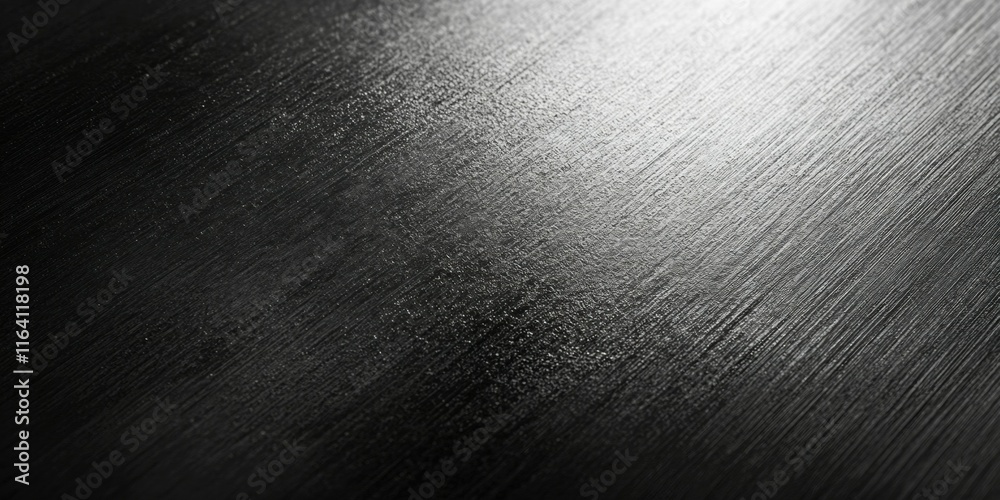 Poster a textured black surface with subtle light reflections, suggesting depth and dimension.