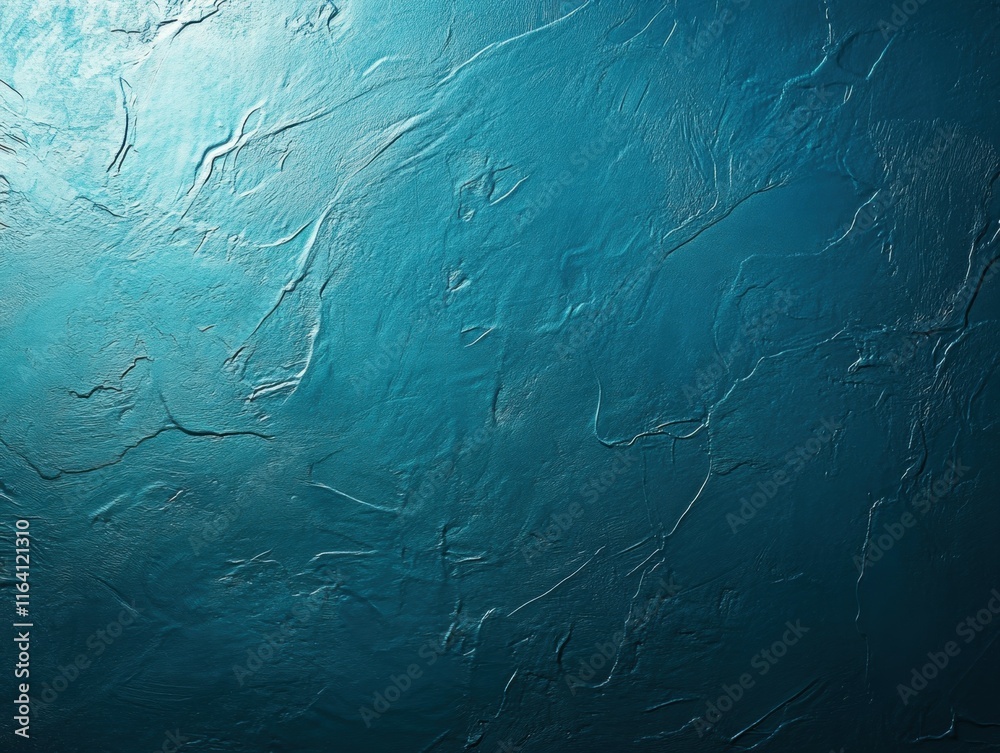 Poster abstract textured background in shades of blue, ideal for design and artistic projects.
