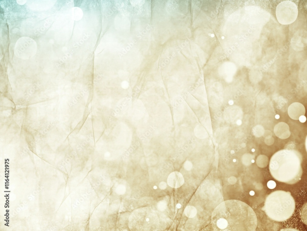 Poster A textured background with soft bokeh lights in warm tones, ideal for design projects.