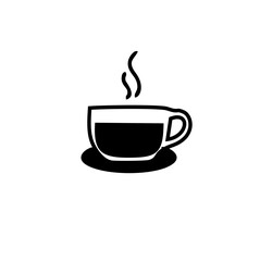 a cup of black coffee