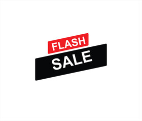 Flash Sale Shopping Poster or button with .  design for social media and Special Offer campaign and text on different background