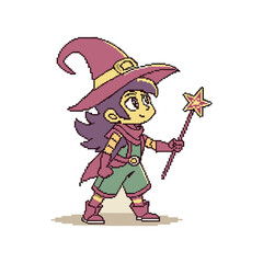 unique creative pixel art gaming character icon logo vector art design 