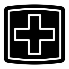 Obraz premium Medical Cross Icon