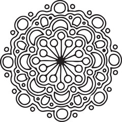 vector illustration mandala design