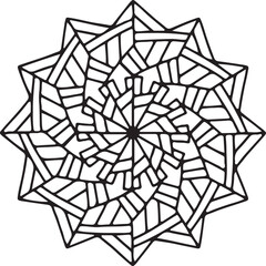 vector illustration mandala design