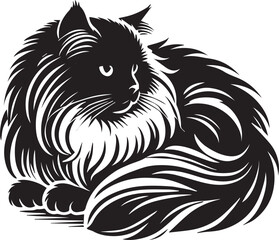 Obraz premium illustration of a cat