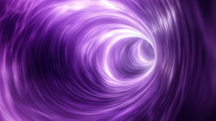 Fototapeta premium Glowing Purple Vortex with Swirling Gradients
