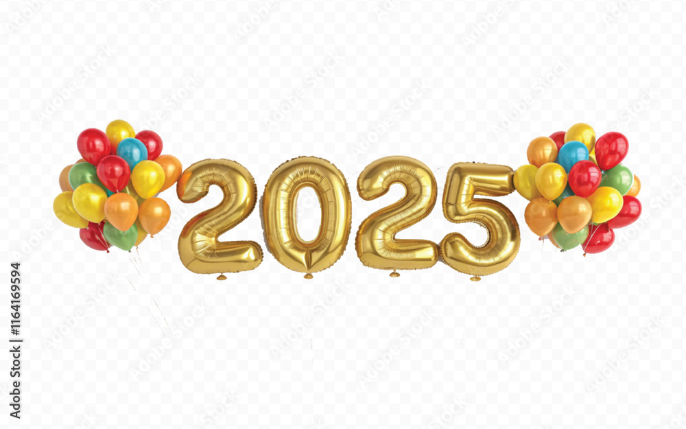 Fototapete abstract 3d 2025 text made with high resolution different premium golden colour hellium in topview b