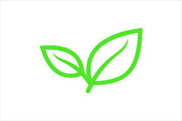 Leaves Icon - Vector Stock Illustration. Leaf Shapes Collection